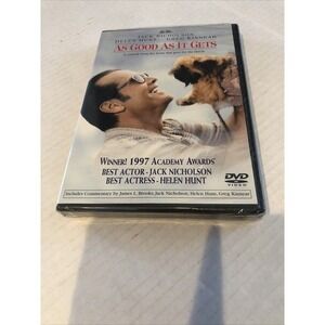 As Good as It Gets - DVD - Jack Nicholson  Helen Hunt  New / Sealed‎